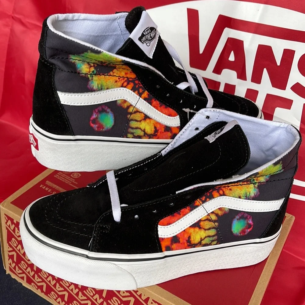 Vans Sk8-Hi Tapered Paradoxical Black/Multi VNOA5JMKBML WMNS Platforms - sneaker